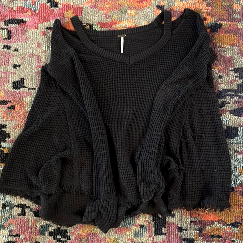 Free People oversized sweater